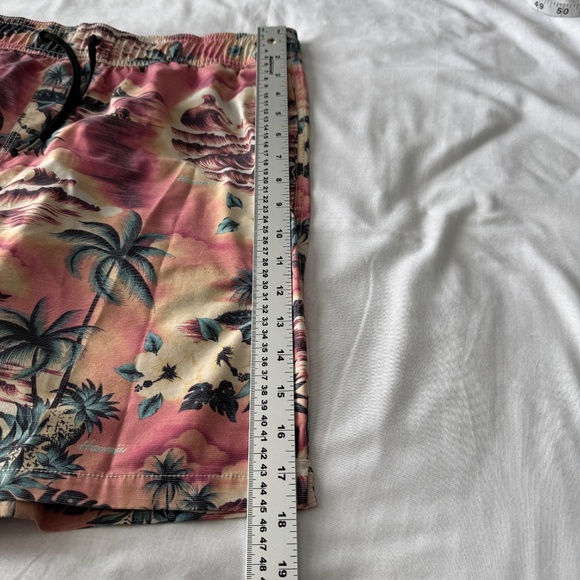 Billabong‎ Recycler Sundays Layback Men's L Swim Trunks Tropical Hawaiian Beach - Picture 12 of 13